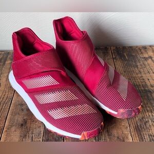 Adidas YTH Size 6 Harden Power Red Basketball Shoes